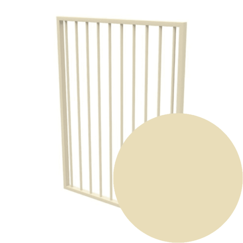 Poolsafe Gate Mmw X Mmh Aluminium Cream Diy Fencing Supply