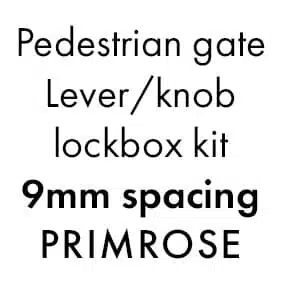 XPS - GATE KIT 9MM - For Lever/Knob - P