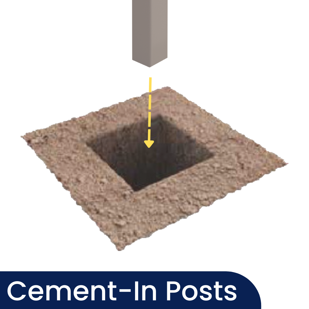Cement-In Posts