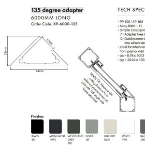 Angle Bracket - 135 Deg - Image 2