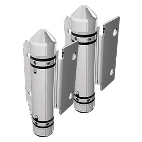 STD Hinge - SQ Post / Wall to Pool Gate - Polish