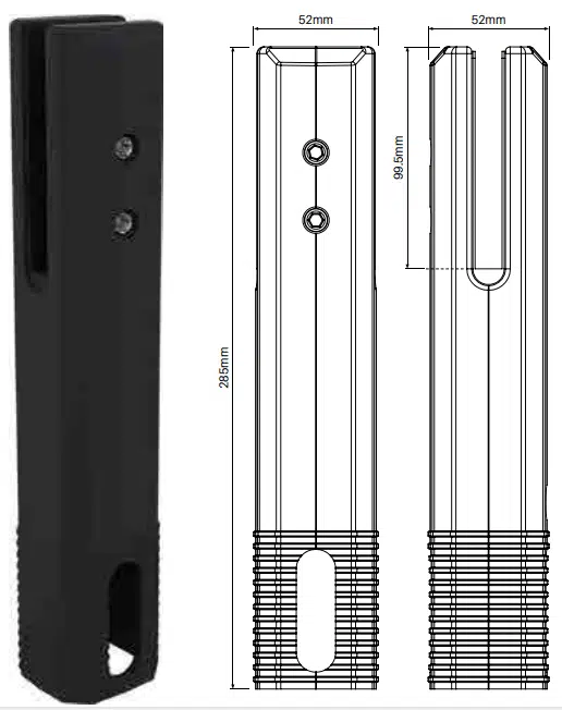 Spigot Core Drill - Black