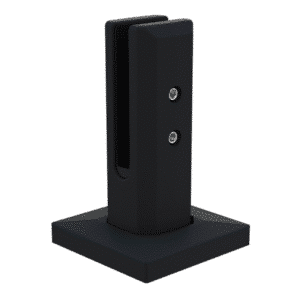 POLYSTAINLESS - Base Plated Spigot - BLACK